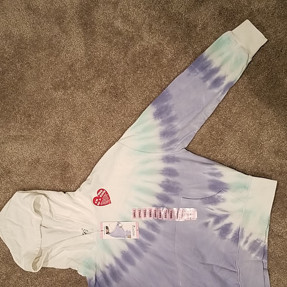 NWT, Wildfox Tie-Dye hoodie, Size S - Picture 4 of 5